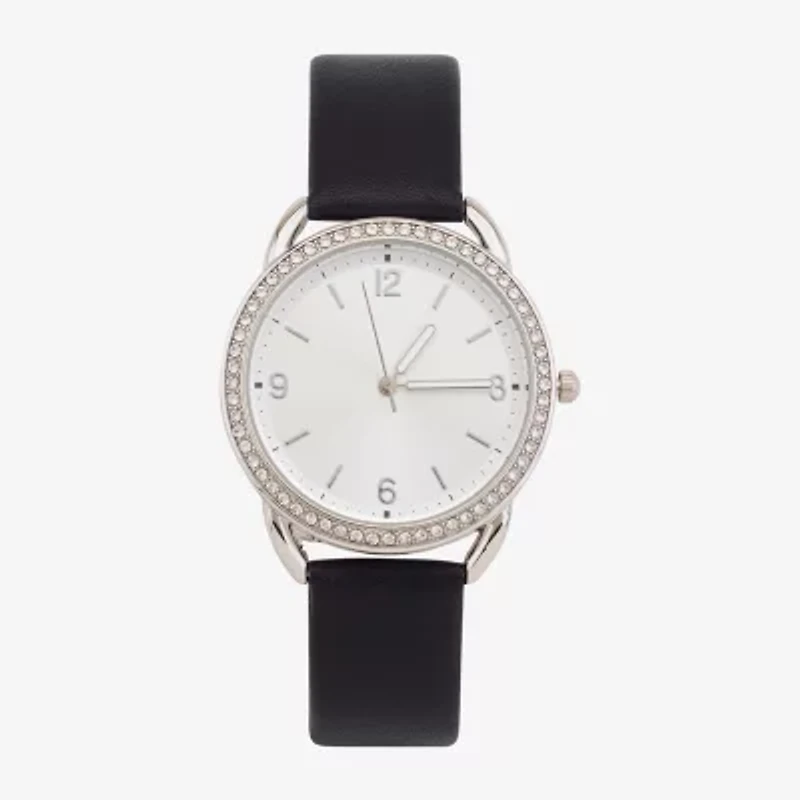 Womens Black Strap Watch 14874s-42-B02