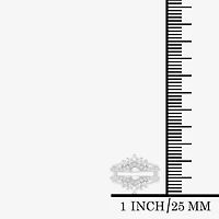 (I / Si2) Womens 1 CT. T.W. Lab Grown White Diamond 14K Gold Ring Guard