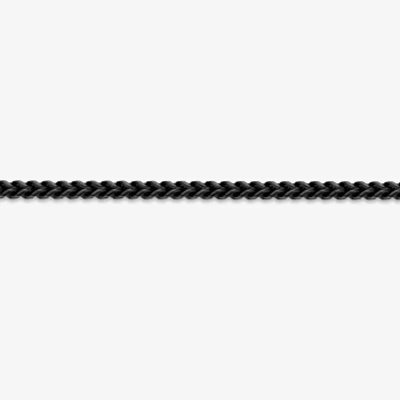 Mens Stainless Steel IP Foxtail Chain
