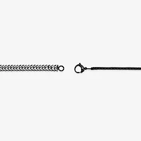 Mens Stainless Steel 24 Inch Herringbone Chain Necklace