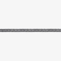 Mens Stainless Steel 24 Inch Herringbone Chain Necklace