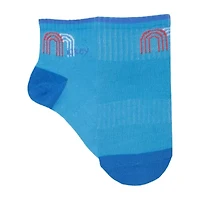 Little & Big Kid Boys 8 Pair Mickey Mouse Quarter Ankle Socks