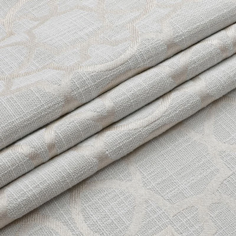 Max Blackout Campbell Geo Jacquard Grommet Top Energy Saving 100% Single Curtain Panel