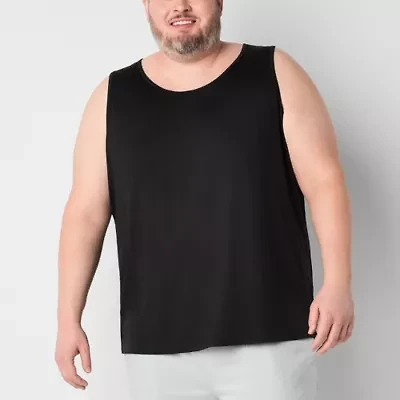 Xersion Mens Round Neck Sleeveless Active Big and Tall Tank Top