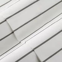 Home Expressions Cool and Crisp Cotton Percale Sheet Set