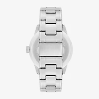 Armitron Mens Silver Tone Stainless Steel Bracelet Watch 20/5576nvsv