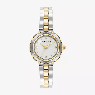 Armitron Womens Two Tone Bracelet Watch 75/5927mptt