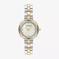 Armitron Womens Two Tone Bracelet Watch 75/5927mptt