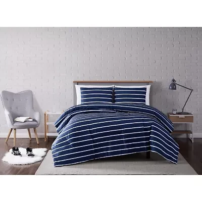 Truly Soft Maddow Stripe Midweight Comforter Set