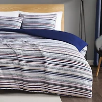Truly Soft Teagan Stripe Midweight Comforter Set