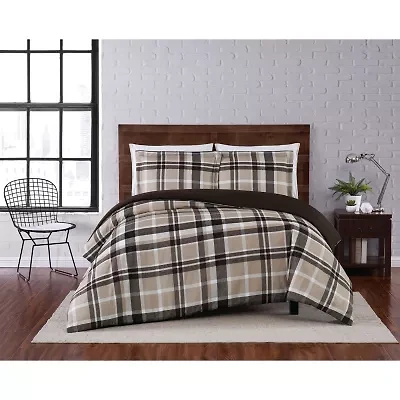 Truly Soft Paulette Plaid Duvet Cover Set
