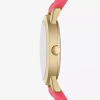Womens Crystal Accent Pink 6-pc. Watch Boxed Set Fmdjset726