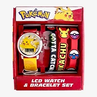 Pokeman Boys Multicolor Strap Watch Pok40074jc