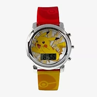 Pokeman Boys Multicolor Strap Watch Pok40074jc