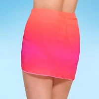 Mynah Womens Ombre Swim Skirt