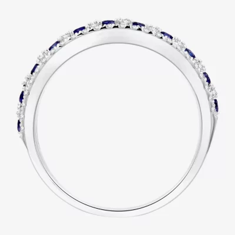I Said Yes (H-I/I1) Womens 1/4 CT. T.W. Lab Grown White Sterling Silver Wedding Band