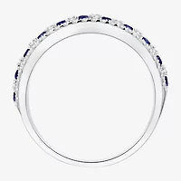 I Said Yes (H-I/I1) Womens 1/4 CT. T.W. Lab Grown White Sterling Silver Wedding Band