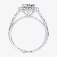 I Said Yes (H-I/I1) Womens 1 1/4 CT. T.W. Lab Grown White Diamond Sterling Silver Wedding Bridal Set