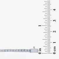 (G-H / I1- I2) Womens 1/10 CT. T.W. Lab Grown White Diamond Sterling Silver 7.25 Inch Tennis Bracelet