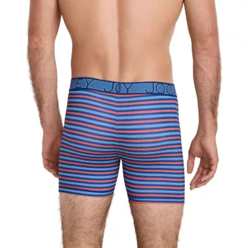 Jockey Active Microfiber Mens Boxer Briefs 9064