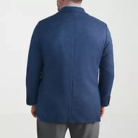 Haggar JMH Mens Big and Tall Geometric Stretch Fabric Classic Fit Sport Coat