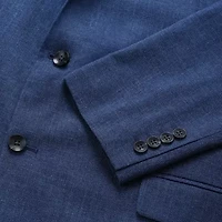 Haggar JMH Mens Big and Tall Geometric Stretch Fabric Classic Fit Sport Coat