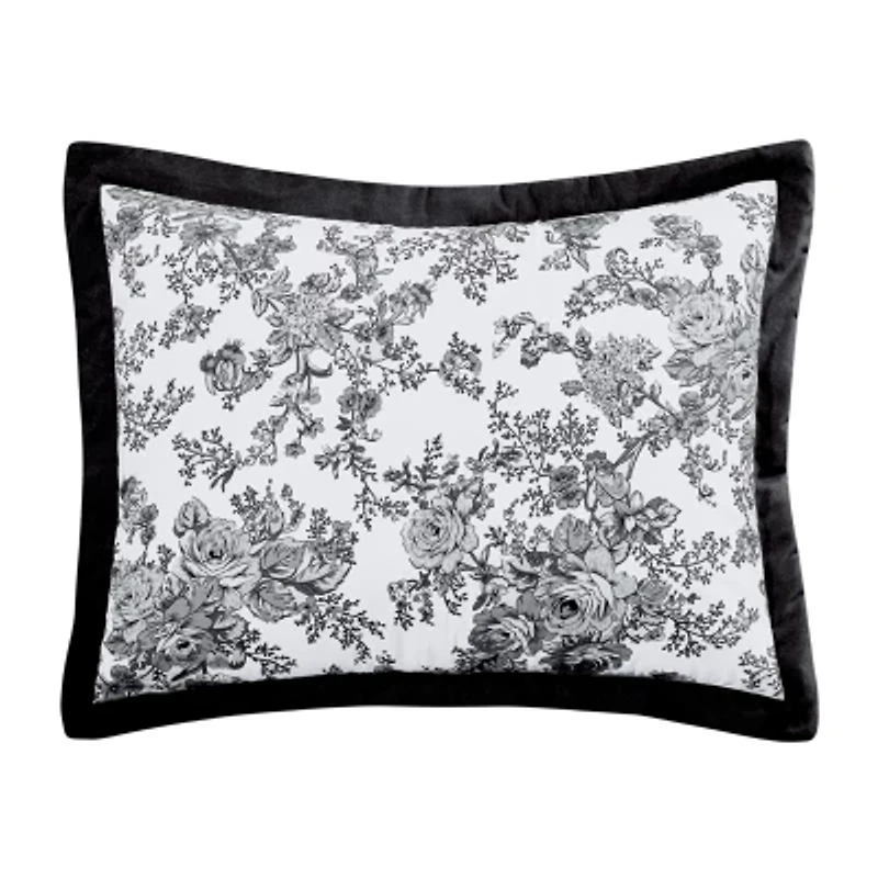 Laurel Manor Toile Garden Comforter Set