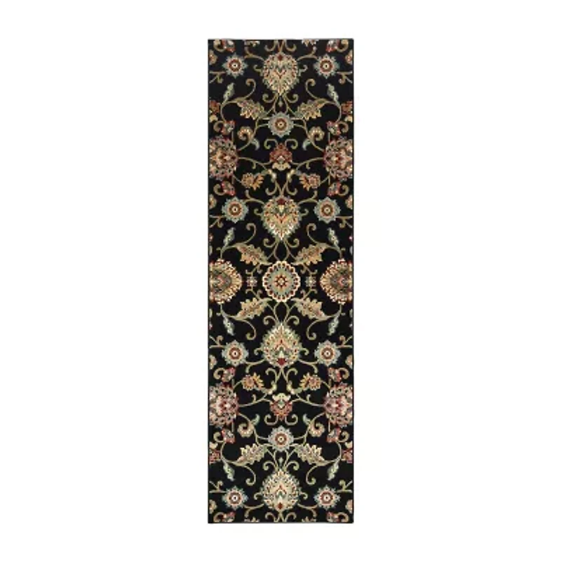 Covington Home Kerman Borderless Traditional 27" X 90" Indoor Rectangular Runner