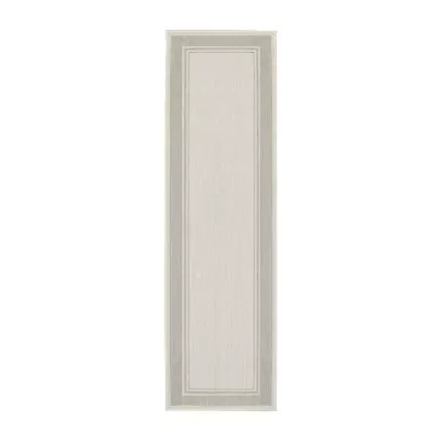 Covington Home Pamplona Casual Border 22" X 87" Indoor Outdoor Rectangular Runner