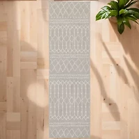 Covington Home Pamplona Tribal Lines 22" X 87" Indoor Outdoor Rectangular Runner