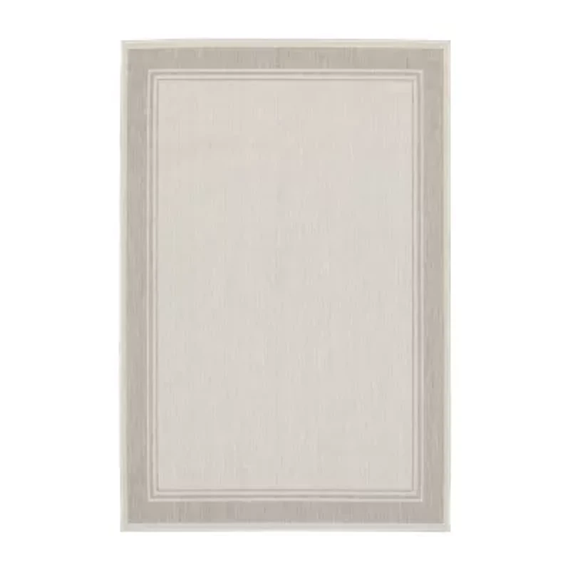 Covington Home Pamplona Casual Border 39" X 60" Indoor Outdoor Rectangular Accent Rug