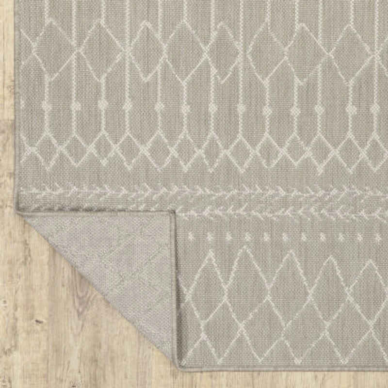 Covington Home Pamplona Tribal Lines 39" X 60" Indoor Outdoor Rectangular Accent Rug