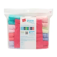 Hanes Pure Comfort Microfiber Bonus Pack Little & Big Kid Girls 9 Brief Panty Gupsb9