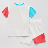 Disney Collection Little & Big Kid Boys 2-pc. Spiderman Short Set