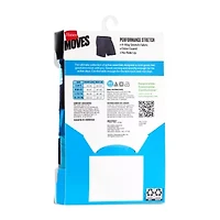 Hanes Moves Stretch Little & Big Kid Boys 5 Pack Boxer Briefs Bu9xb5
