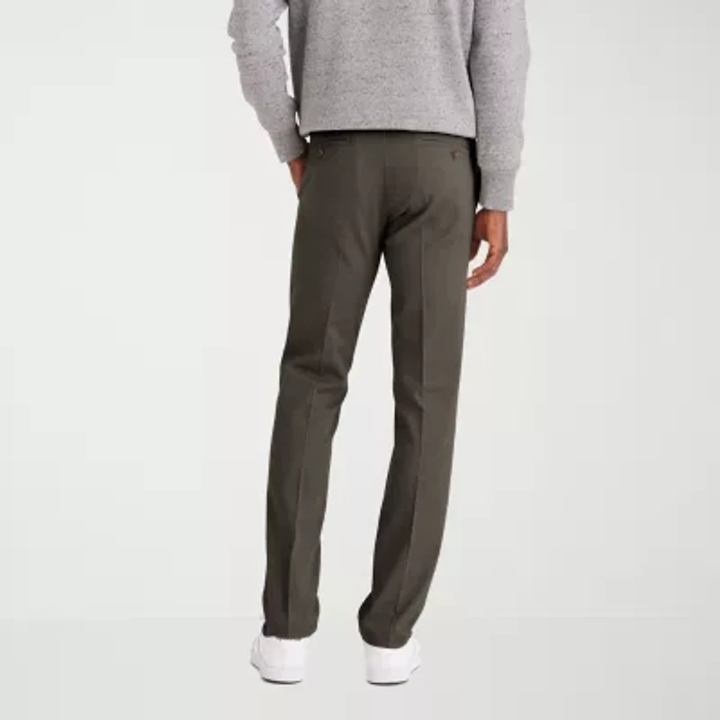 Dockers Easy Khaki With Stretch Mens Slim Fit Flat Front Pant