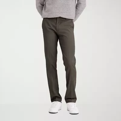 Dockers Easy Khaki With Stretch Mens Slim Fit Flat Front Pant
