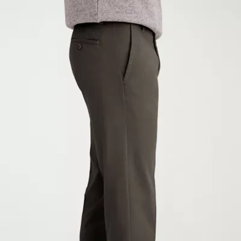 Dockers Easy Khaki With Stretch Mens Slim Fit Flat Front Pant