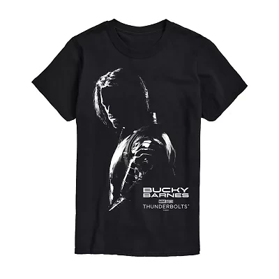 Novelty Mens Crew Neck Short Sleeve Regular Fit Marvel Graphic T-Shirt