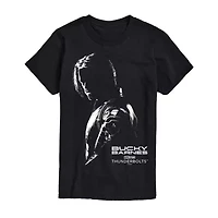 Novelty Mens Crew Neck Short Sleeve Regular Fit Marvel Graphic T-Shirt