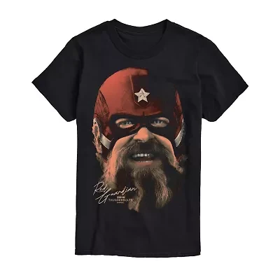 Novelty Mens Crew Neck Short Sleeve Regular Fit Marvel Graphic T-Shirt