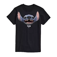 Mens Short Sleeve Stitch Graphic T-Shirt