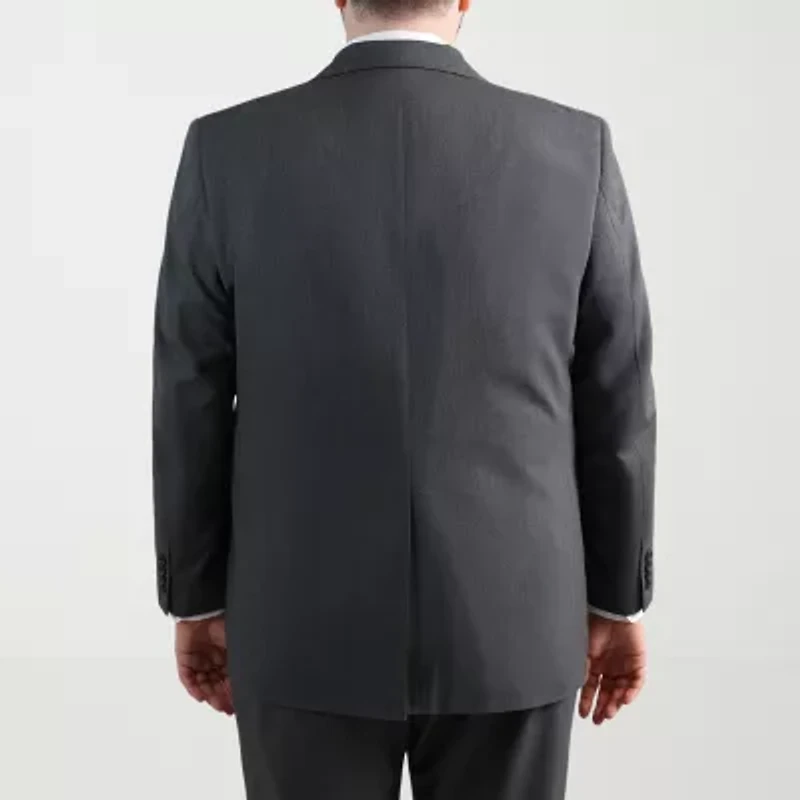 Haggar JMH Mens Diamond Big and Tall Suit Jacket