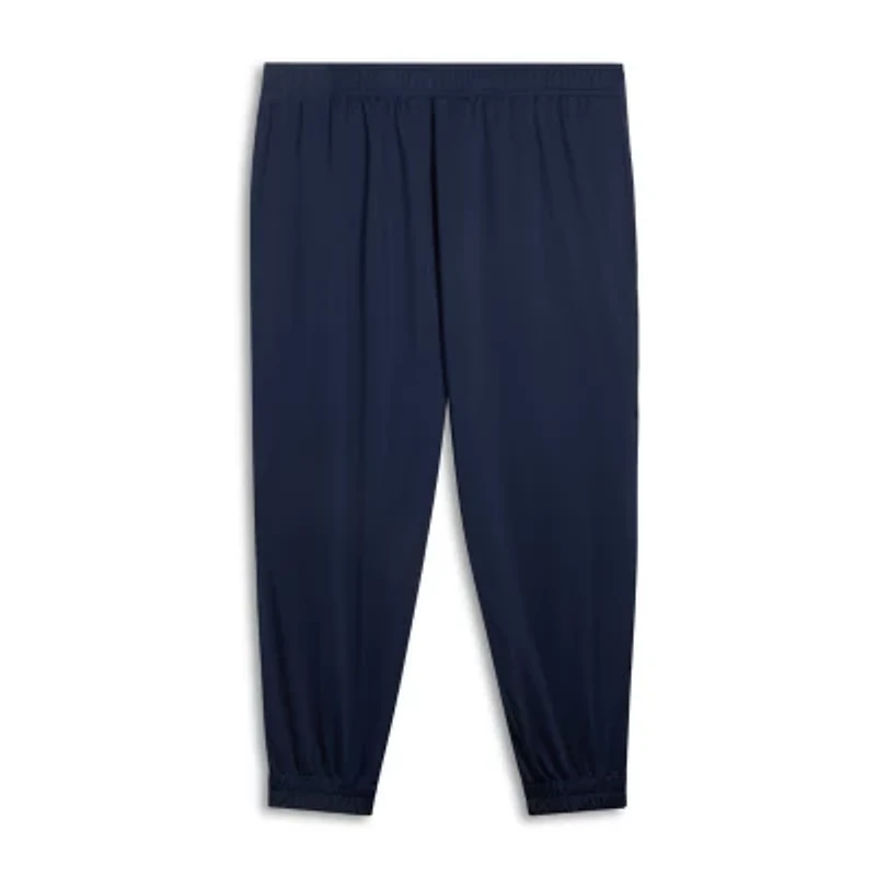 PUMA Piped Tricot Mens Cinched Regular Fit Big and Tall Track Pant