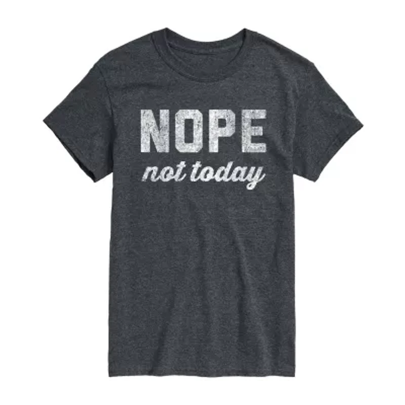 Mens Crew Neck Short Sleeve Regular Fit Big and Tall Graphic T-Shirt