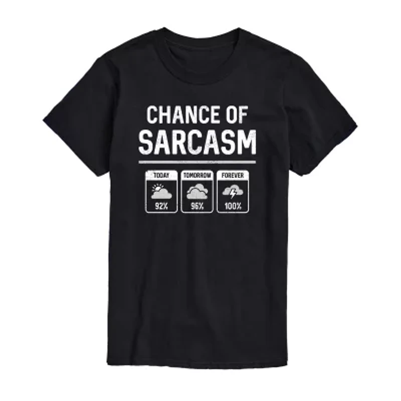 Mens Crew Neck Short Sleeve Regular Fit Big and Tall Graphic T-Shirt