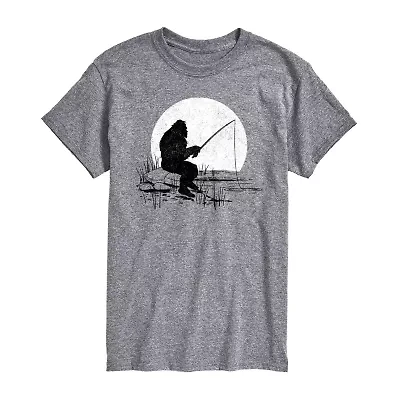 Mens Crew Neck Short Sleeve Regular Fit Big and Tall Graphic T-Shirt