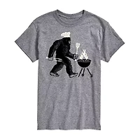 Mens Crew Neck Short Sleeve Regular Fit Big and Tall Graphic T-Shirt