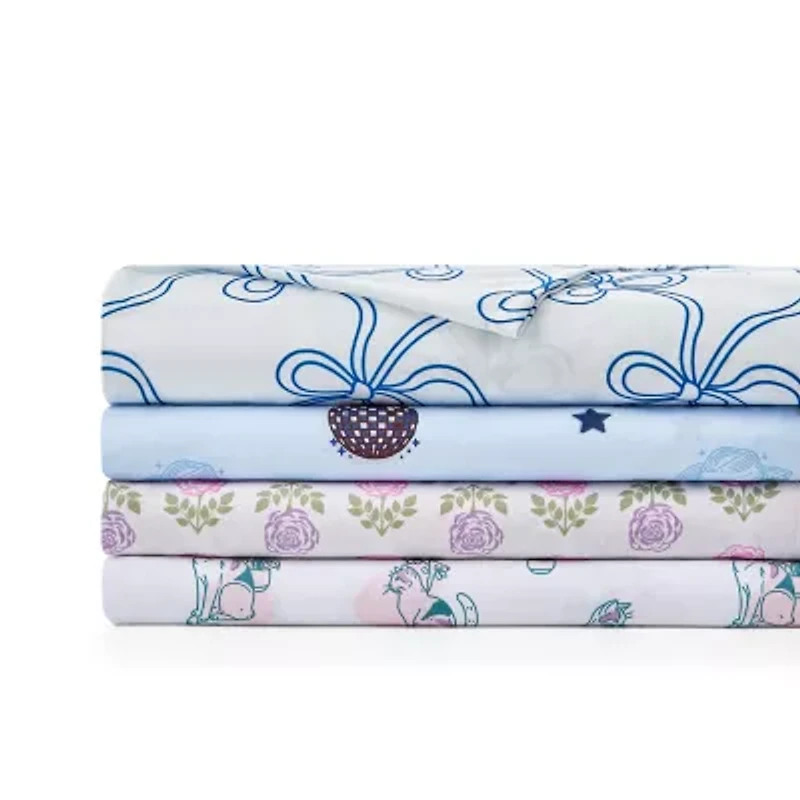 Forever 21 Printed Cooling Microfiber Sheet Set