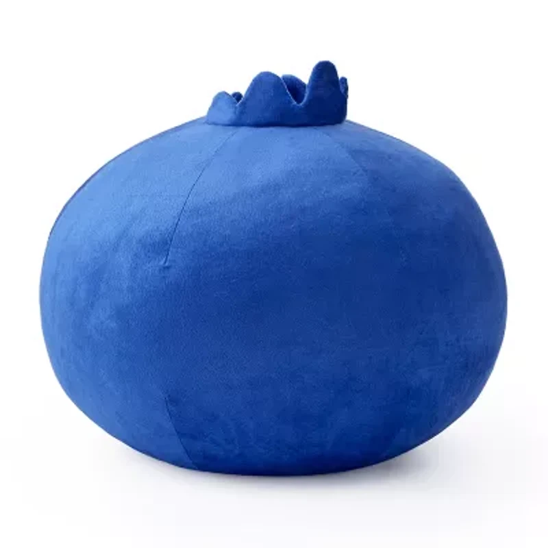 Forever 21 Blueberry Round Throw Pillow